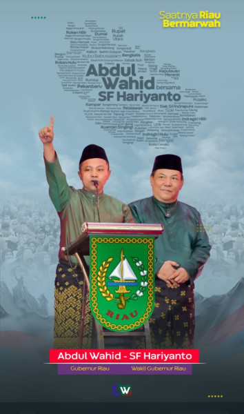 Pasca ditetapkan Sebagai Gubernur Terpilih, Abdul Wahid Ucapkan Terimakasih Kepada Masyarakat Riau