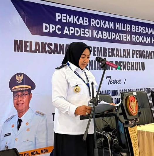Penghulu Sudah Berakhir Jabatan Kembali Di lantik,  Ketua Apdesi Rohil Azlita :  Ini Mujizat