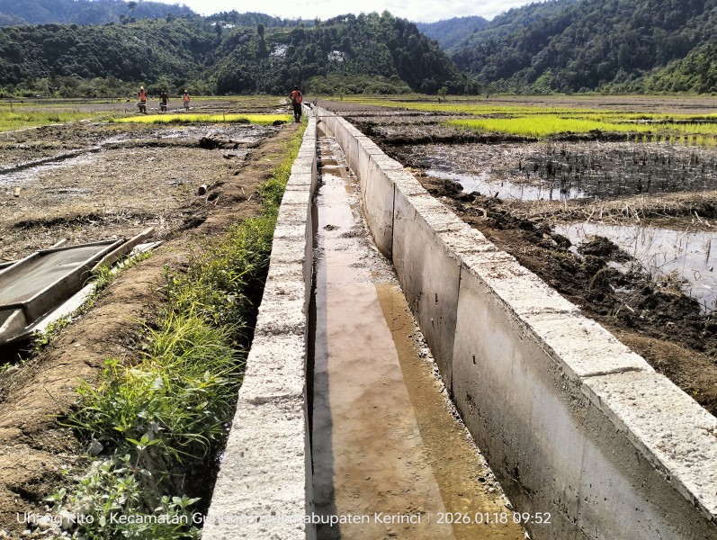 Terdesak Waktu Proyek Oplah Pertanian BWSS VI Jambi di Kerinci Diduga Dikerjakan Asal Jadi