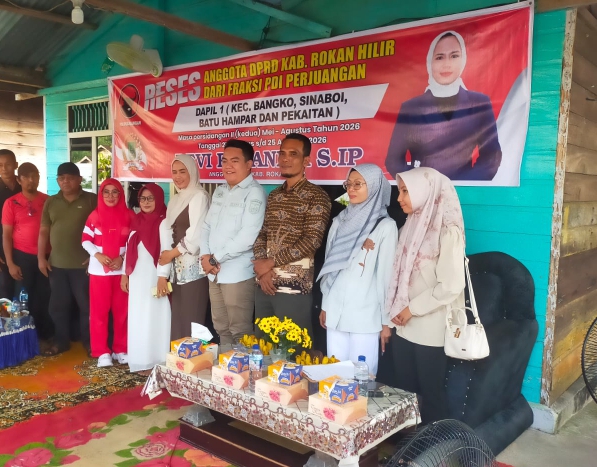 Reses Masa Sidang Ke 2,  Anggota DPRD Rohil, Devi Paranita Jemput Bola Yankes Bumil
