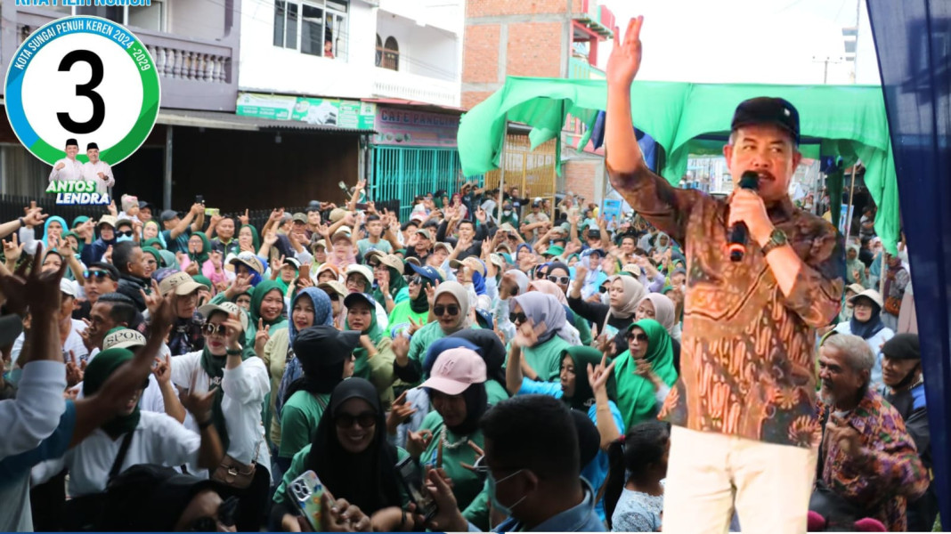 Paman Feri Satria Dukung Antos - Lendra : Amanah Pendiri Kota Sungai Penuh, Putra 3 Dusun Wajib No 1 Bukan No 2
