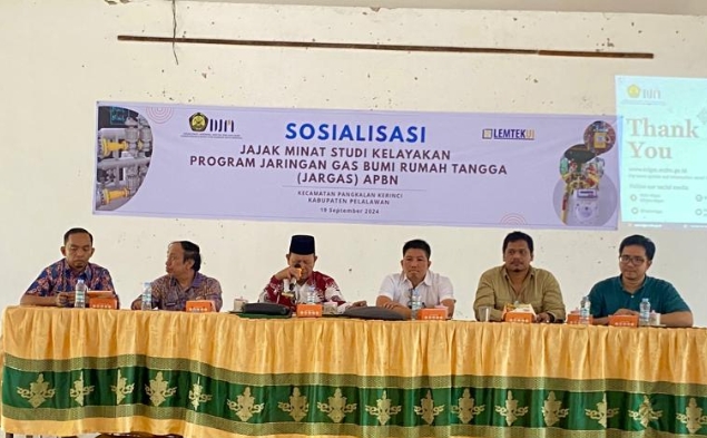 Jajak Minat Studi Kelayakan Program Jargas Bumi Rumah Tangga, Pemkab Pelalawan Gelar Sosialisasi