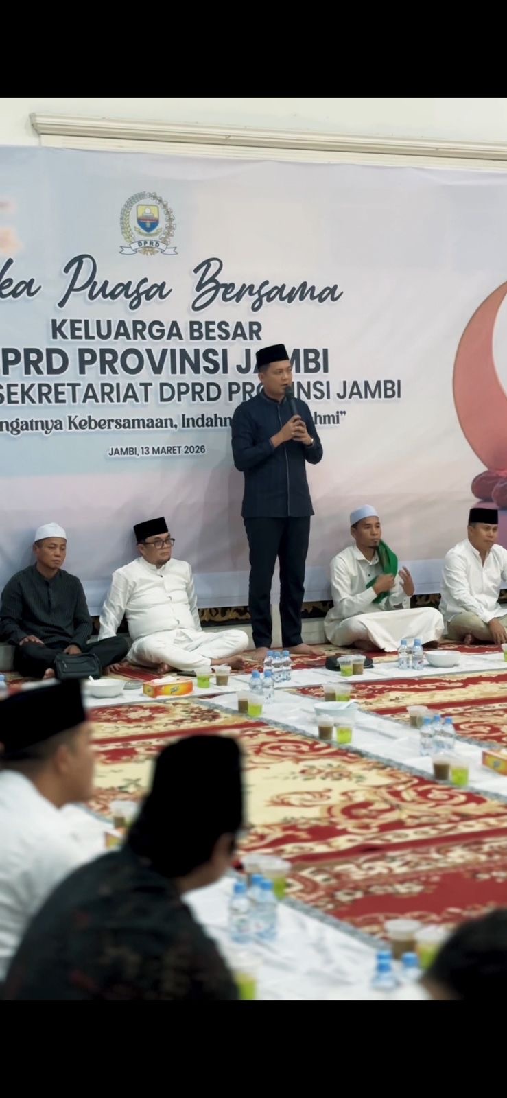 Momen Akrab Buka Bersama DPRD Jambi: Hafiz Fattah Tegaskan Perbedaan di Ruang Rapat Sebatas Pekerjaan