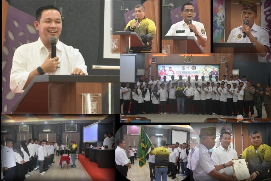 Wakil Bupati H. Husni Tamrin Beri Semangat Pengurus Baru PELTI Pelalawan