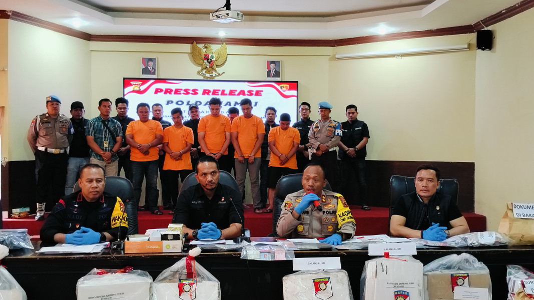 Polda Jambi Dan Polres Kerinci Berhasil Bekuk Empat Pelaku Pengrusakan TPS Di Kota Sungai Penuh