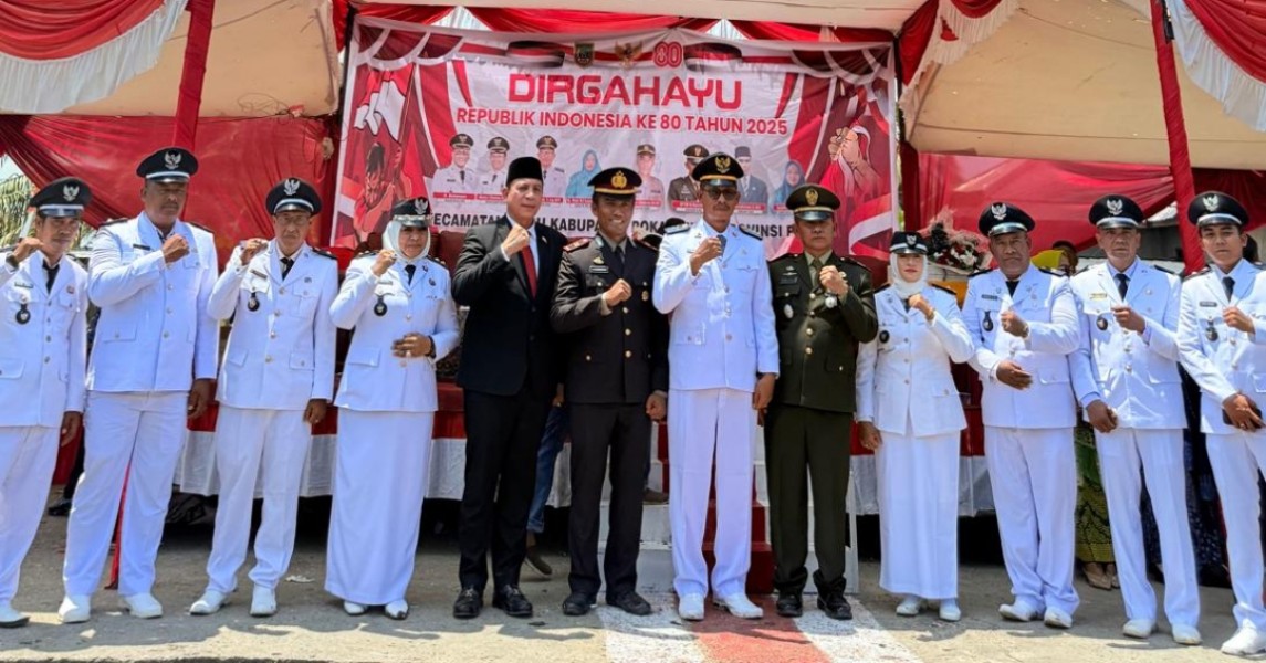 Dirgahayu RI -80, Ketua Apdesi Rohil Azlita  : Semangat Dirgahayu Cerminan Persatuan, Bergotong Royong