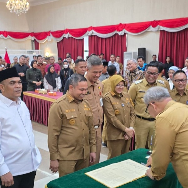 Bupati Pelalawan H Zukri Hadir di Musrenbang RPJMD Provinsi Riau