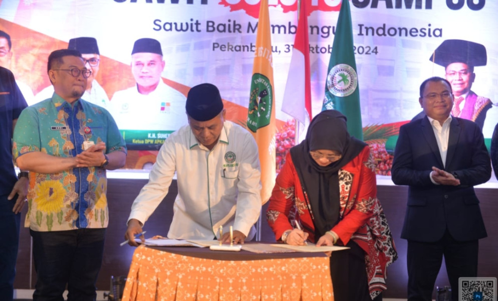 Apkasindo Buka Wawasan Mahasiswa Riau, Sawit Penting untuk Pembangunan