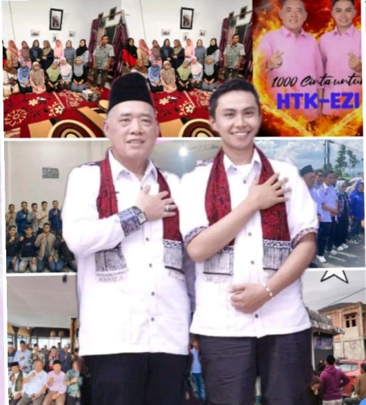 Emak emak  Kecamatan Kayu Aro Barat, Kayu Aro, Gunung Tujuh Masih Pertimbangkan Dukung HTK-EZI Pilkada Kerinci
