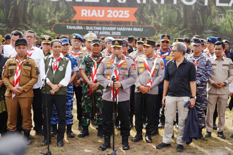 Buka Jambore Karhutla Riau, Kapolri Tekankan Pentingnya Antisipasi Ancaman Karhutla