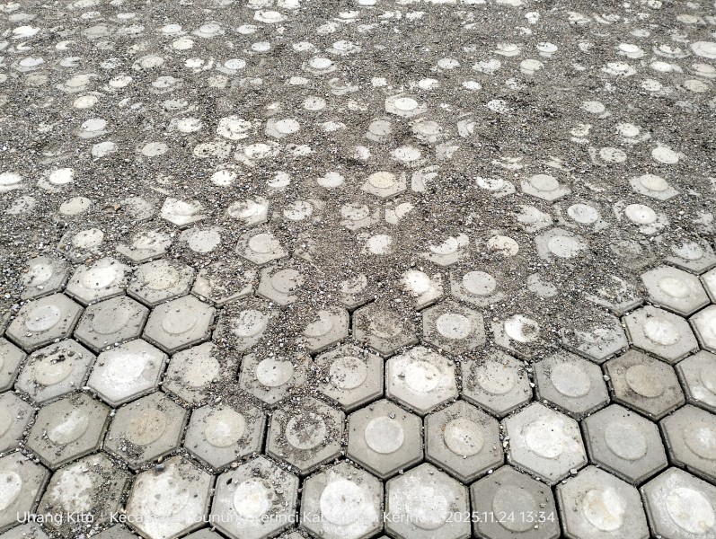 Proyek Paving Block SMPN 17 Kerinci Diduga Menyimpang dari Spesifikasi Teknis