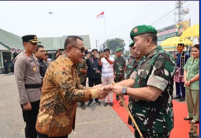 Bukan Sekadar Kunjungan, Pangdam XX/TIB dan Wali Kota Alfin Perkuat Koordinasi Lintas Sektor
