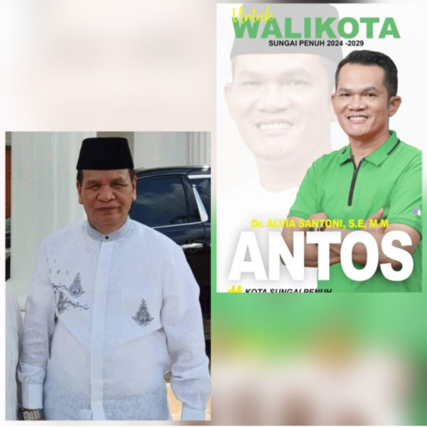 Dpt. Aspar Nasir : Antos Pemimpin Cerdas Dan Visioner, Layak Memimpin Kota Sungai Penuh
