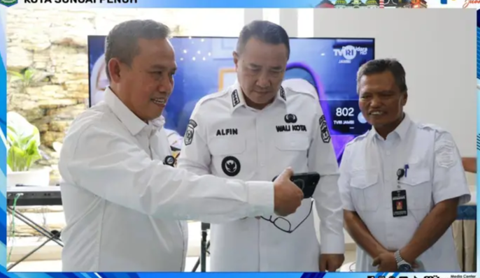 Wako Alfin Sambut TVRI Jambi, Siaran Gratis Piala Dunia 2026 Siap Hadir di Sungai Penuh