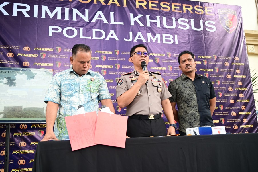 Ungkap Kasus BBM Ilegal, Polda Jambi Tetapkan Direktur PT ASR Petrolin Energi sebagai Tersangka