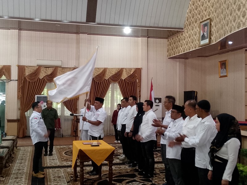 Resmi Di Kukuhkan ,Ketua PMI Rohil Rapanis : Siap Menjalani Misi Kemanusiaan