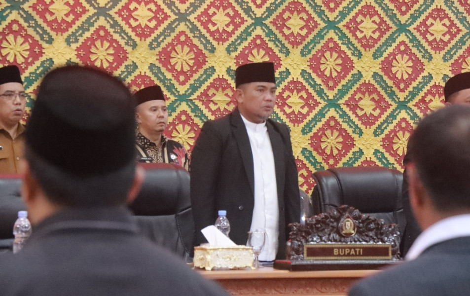 Bupati serahkan KUPA-PPAS Perubahan APBD 2024