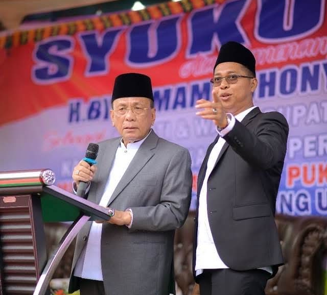 Menang Di Pilkada Rohil, Bistamam -Jhony Charles Gelar Syukuran