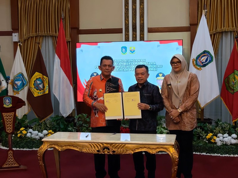 Jambi-Kepri Tandatangani Kerja Sama Pengelolaan Pulau Berhala, Sinergi Pariwisata dan Ekonomi Lintas Sumatera