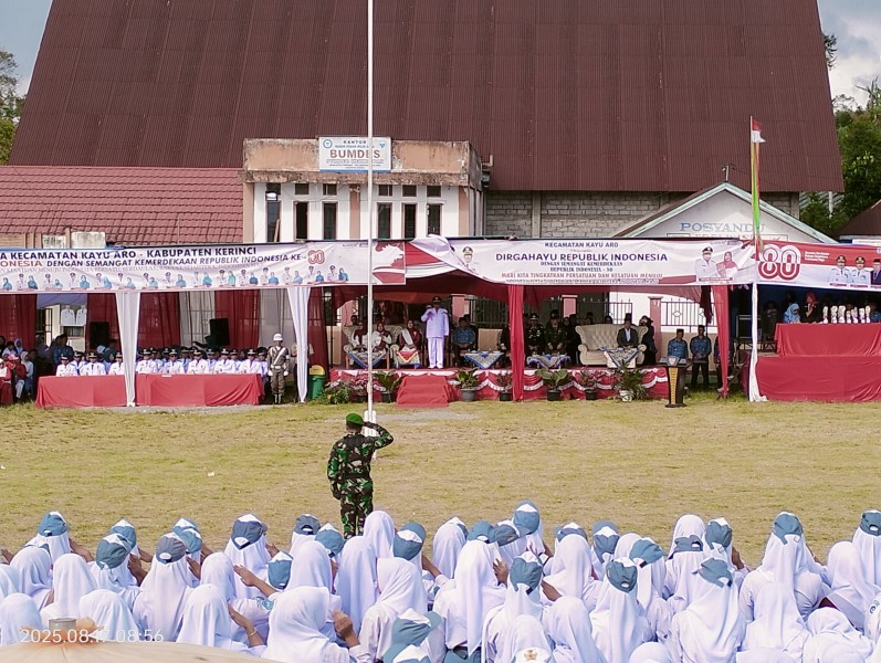 Pemdes Koto Periang Sukses Gelar Upacara HUT RI ke-80 Kecamatan Kayu Aro