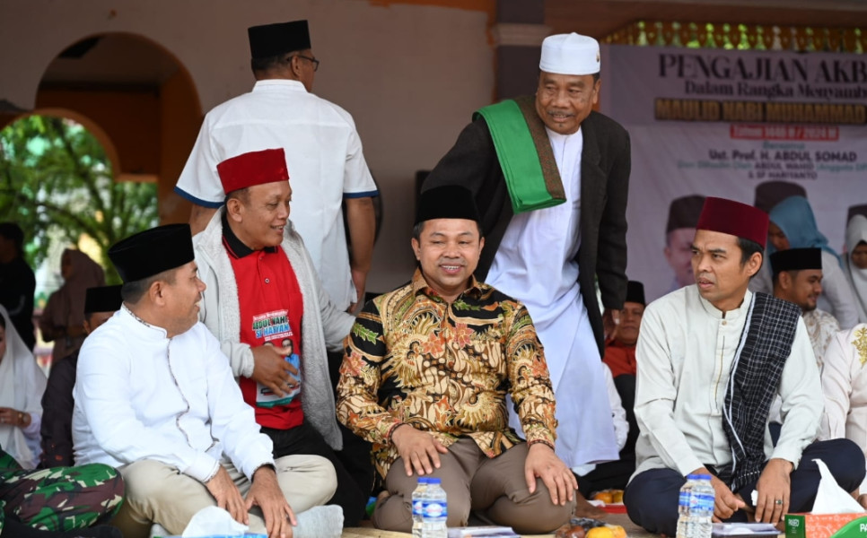 Ke Warga Kuansing, Abdul Wahid Minta Restu Maju Pilgubri