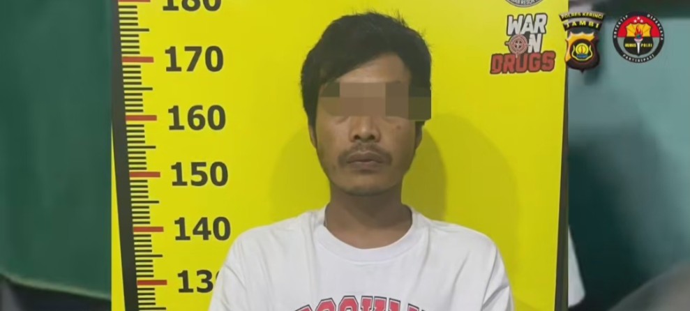 Pengedar Narkoba di Sungai Penuh Ngaku Dapat Sabu dari Napi Lapas Muara Sabak