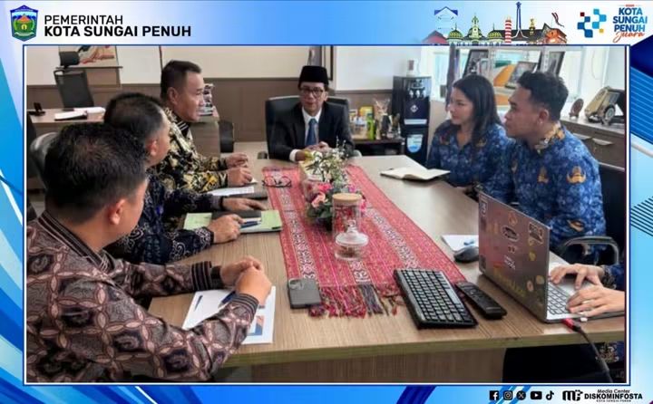 Alfin Sambangi BNPB, Bawa Usulan Rehabilitasi Infrastruktur dan Penanganan Bencana Sungai Penuh