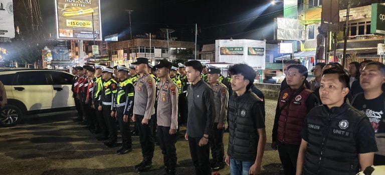 Polres Kerinci Siaga Malam Takbiran Idul Adha 1447 H, 80 Personel Diterjunkan Jaga Kondusivitas Kota Sungai Penuh
