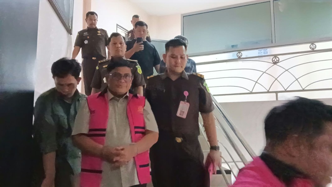 Lima Tersangka Dugaan Korupsi Pada Setwan DPRD Merangin Ditahan, Salah Satunya Ketua Golkar Merangin