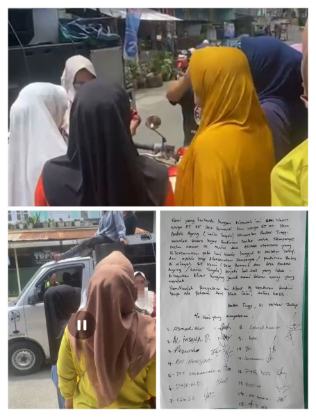 Warga RT 05 Desa Pondok Agung Dan RT 05 Desa Permanti Tolak Kampanye Alvin-Azhar Di pondok Tinggi Hari Ini