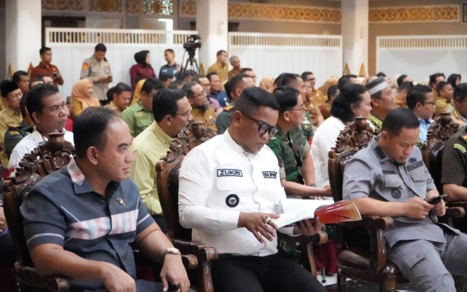 Dihadapan Mentan, H Zukri Paparkan Potensi Pertanian Kuala Kampar