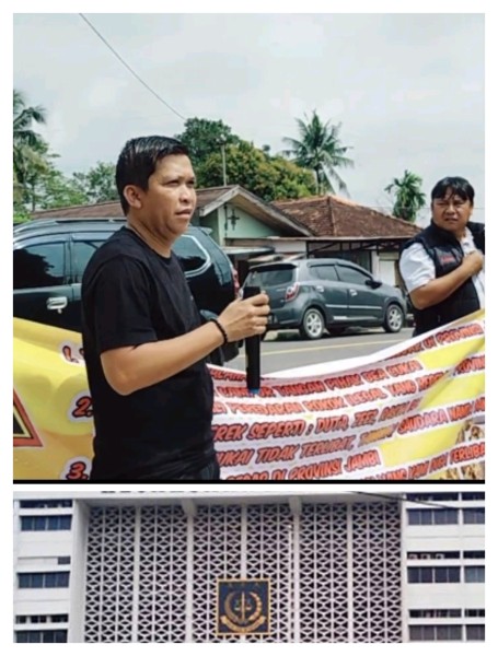 LSM Geransi, LSM Semut Merah, dan Advokat PERADAN Laporkan Dugaan Korupsi Proyek PJU Kerinci ke Kejagung