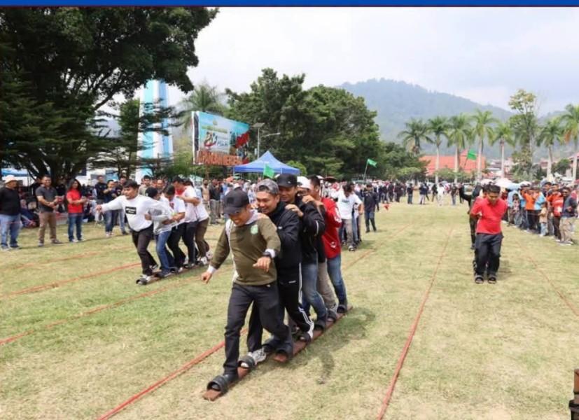 Semarak HUT RI ke-81, Pemkot Sungai Penuh Gelar Lomba Tradisional Antar-OPD