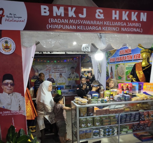 Helat Pelalawan 2026, BMKJ - HKKN Promosikan UMKM dan Wisata Kerinci