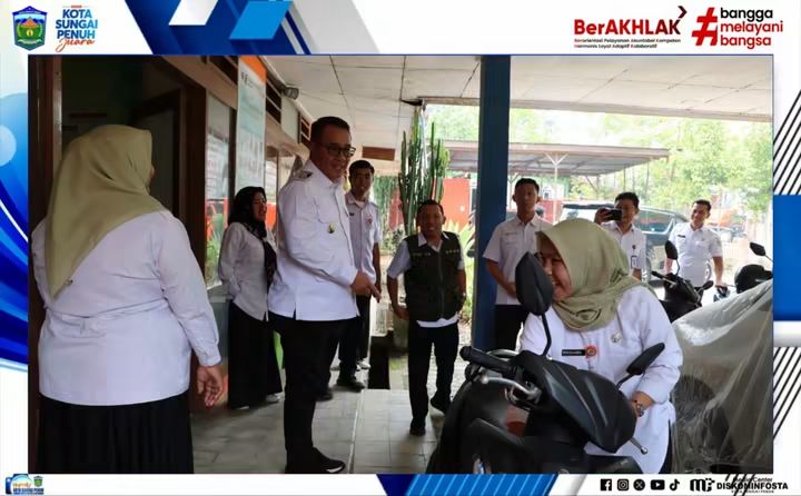 Sidak BPBD, Wako Alfin Tekankan Kesiapsiagaan dan Saring Informasi Bencana