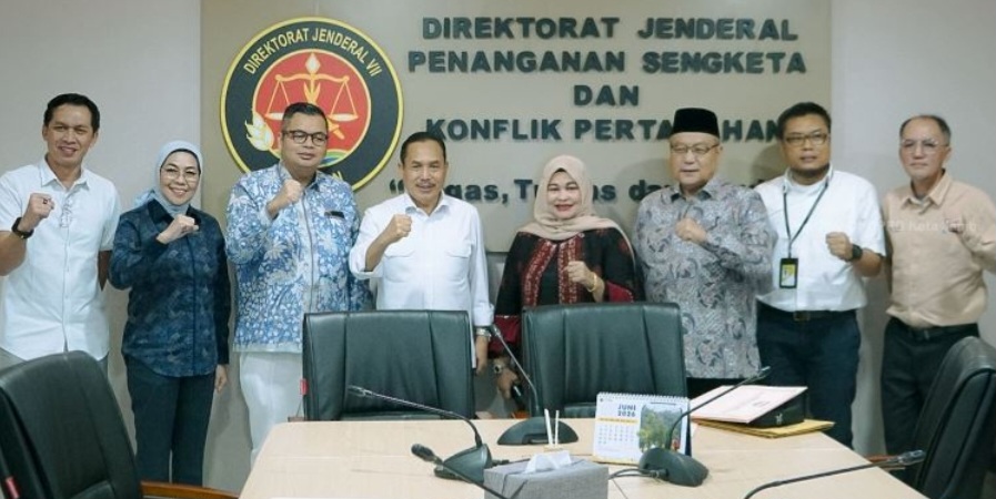 Pansus Zona Merah DPRD Kota Jambi Konsultasi ke Kementerian ATR/BPN