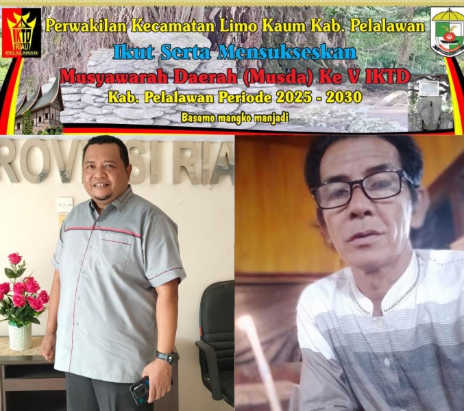 Perwakilan Kecamatan Limo Kaum Nyatakan Dukungan Penuh untuk Musda V IKTD Pelalawan