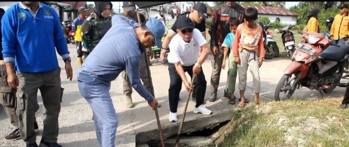 Bupati Bistamam Turun Gunung Goro Massal Cegah Penyebaran Malaria