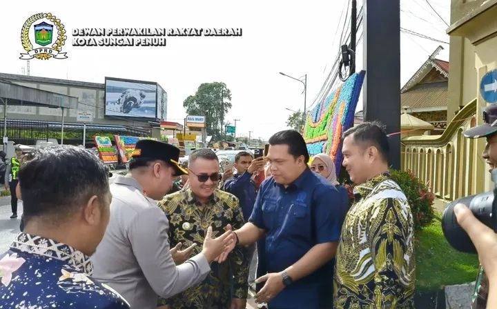 Ketua DPRD Kota Sungai Penuh Sambut Kapolres Kerinci Baru, Perkuat Sinergi Forkopimda