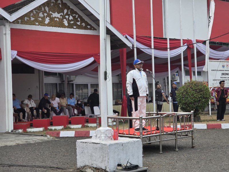 KONI Jambi Gelar Upacara Peringatan Haornas ke-43 dan HUT ke-88