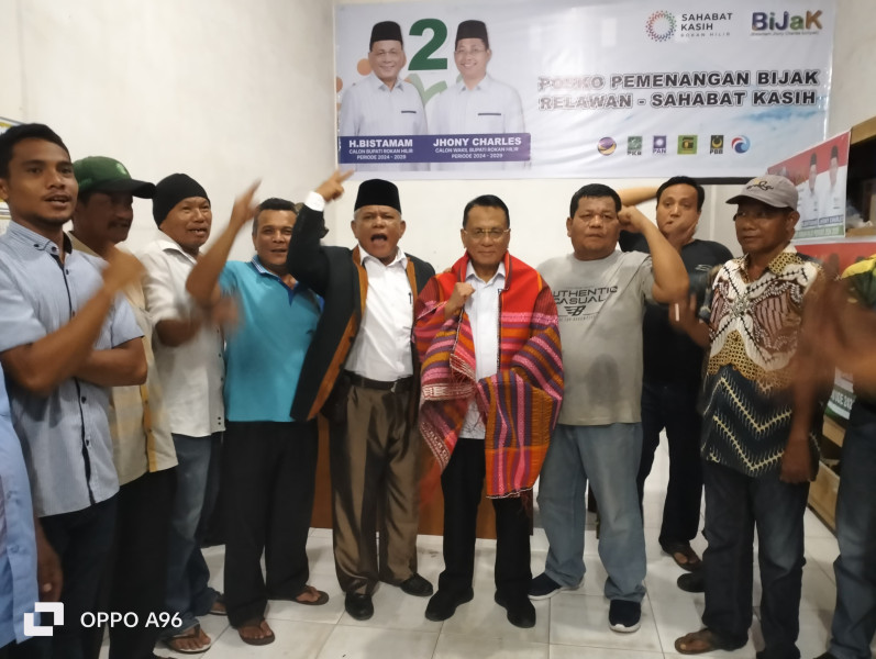 Dukungan Terus Mengalir, Tokoh Batak Bagan Sinembah Dukung Paslon Bijak