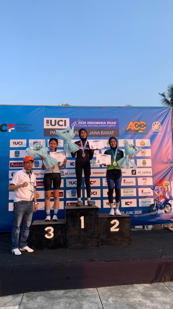 Atlet Sepeda Jambi Raih 2 Emas dan 3 Perunggu Kejurnas Road Race ICF 2026
