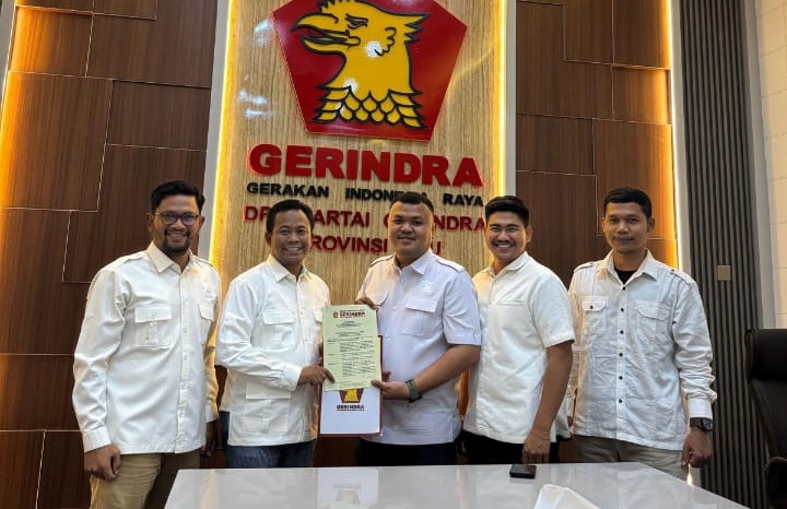 DPP Partai Gerindra Tunjuk H.Sulaiman Sebagai Ketua DPC Gerindra Rohil