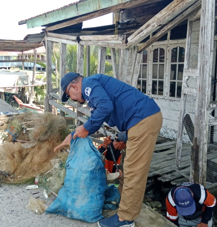 Kerja Nyata Pemda Melalui DLH Rohil Angkat Sampah 50 Ton Di Palika