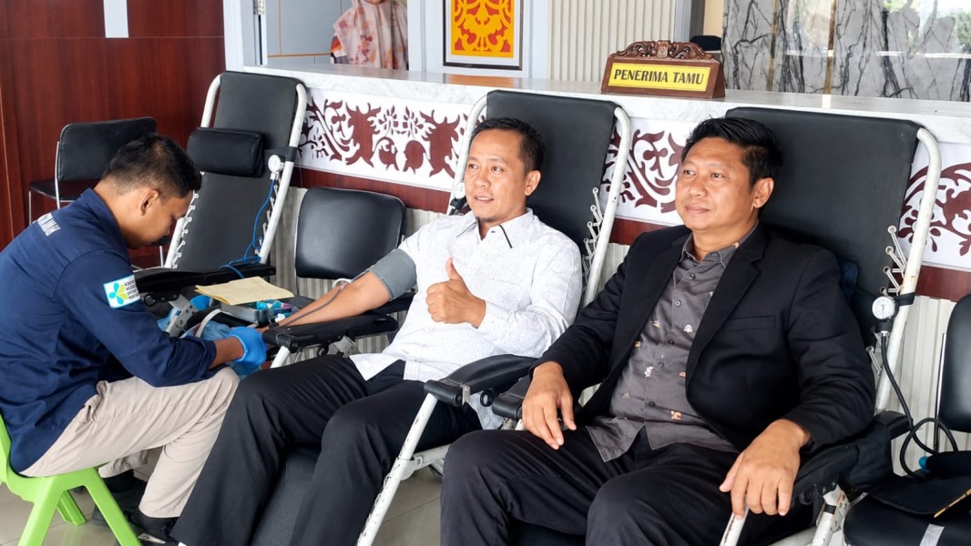 Sempena Peringatan HUT Kabupaten Pelalawan ke 27, DPRD Gelar Baksos Donor Darah