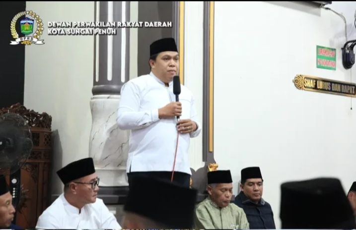 Safari Ramadhan di Koto Dian, Ketua DPRD Hutri Randa Tegaskan Komitmen Kawal Pembangunan Kota Sungai Penuh