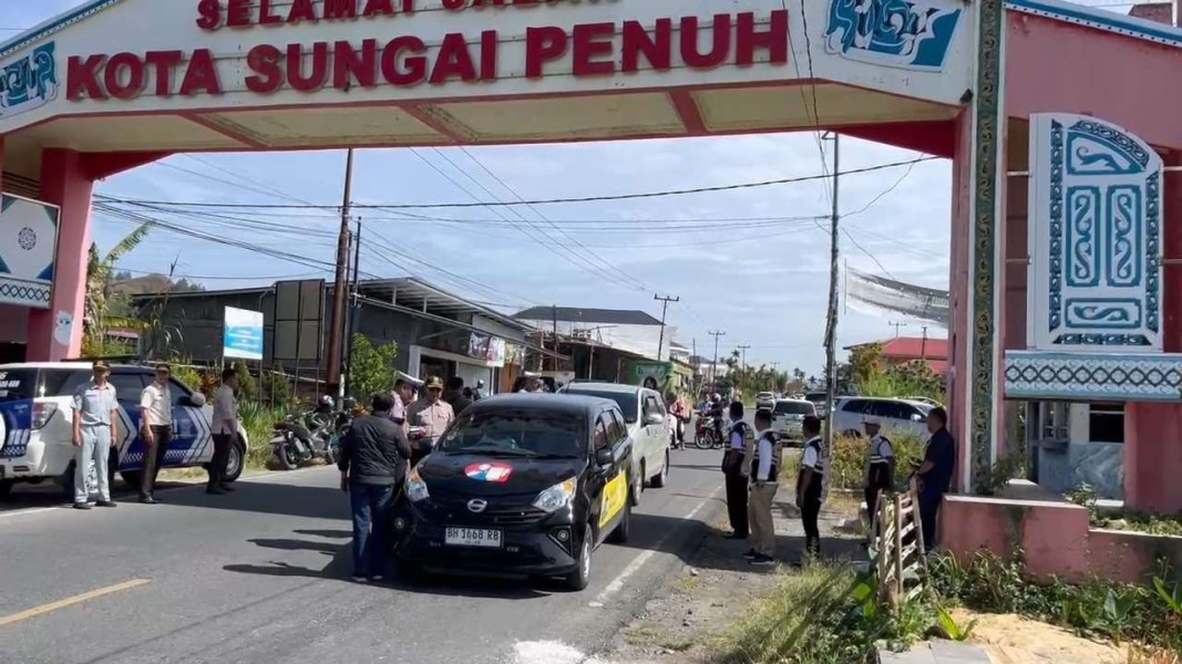 Samsat Kerinci Gelar Razia Pajak, Puluhan Kendaraan Terjaring