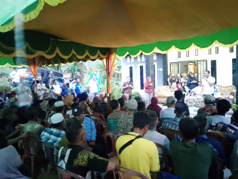 Warga Pematang Keluang Siap Menangkan Paslon Bistamam - Jhony Charles Sebesar 90 Persen