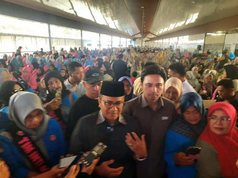 Kukuhkan Relawan M2PM, Maulana: Mereka Datang dengan Ikhlas Mendukung Kami