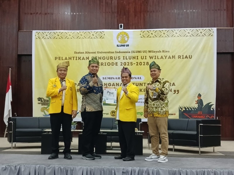PT SPRH Rohil  Teken MoU Dengan ILUNI UI Pengembangan Budidaya Kelapa Genjah